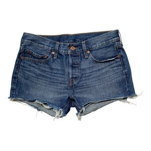 Levi’s Button Fly Denim Cut Off Shorts Size 26